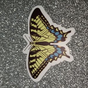NATURE WATERPOOF Sticker Butterfly